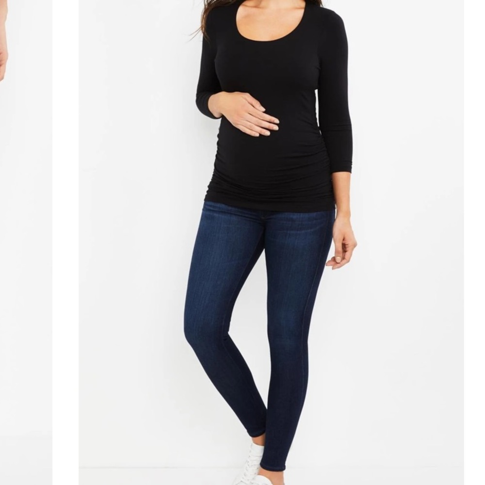 AG Maternity Secret Belly Fit Ankle Jean Size 27